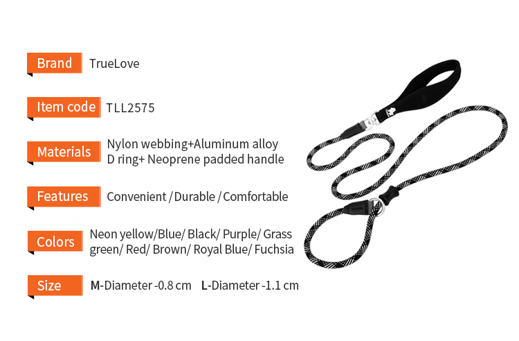 Truelove Durable Dog P-Leash (TLL2575)