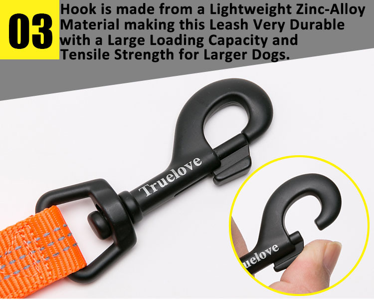 Truelove Dog Leash Nylon Webbing with 3M Reflective Material (TLL2771)