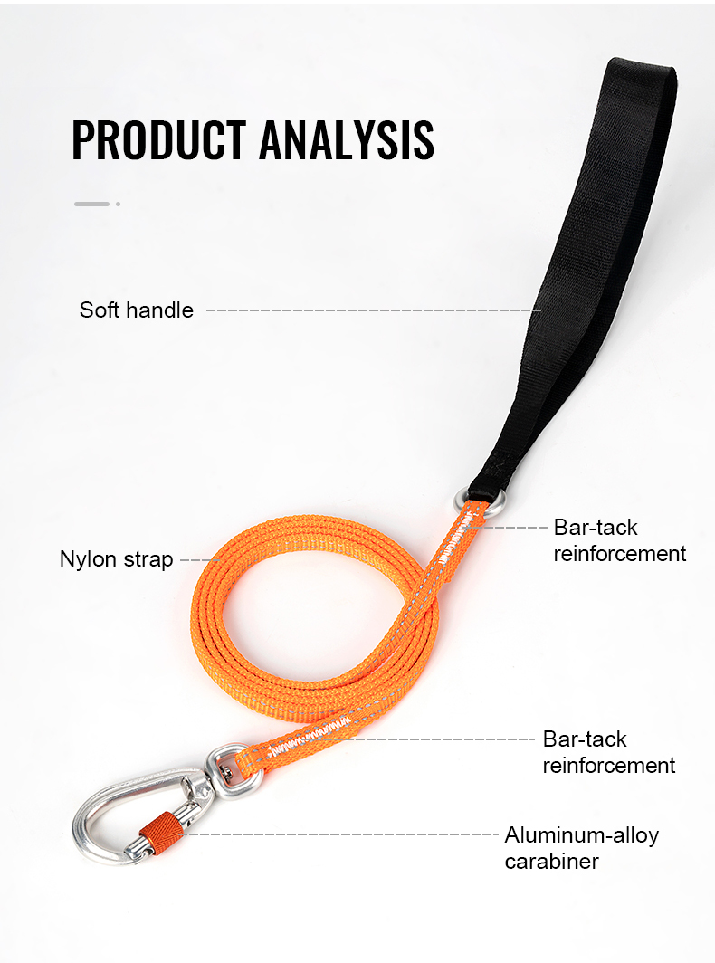 Truelove’s Reflective Lightweight Leash: Nighttime Safety, Daytime Convenience (TLL2772)