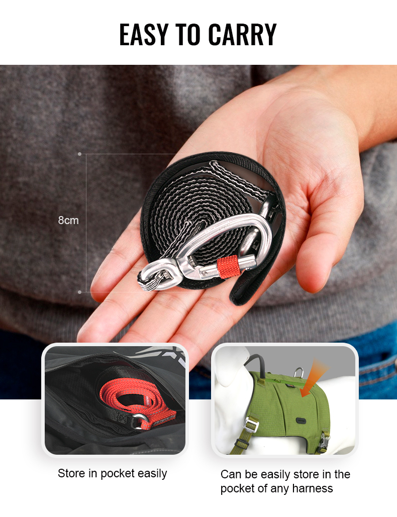 Truelove’s Reflective Lightweight Leash: Nighttime Safety, Daytime Convenience (TLL2772)