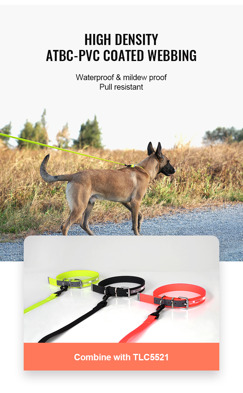 Truelove Polyester Webbing PVC Coated Dog Leash (TLL3211)