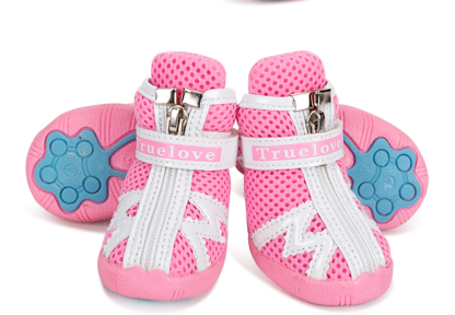Truelove Breathable Mesh Pet Shoes for Comfort and Traction (TLS5911)