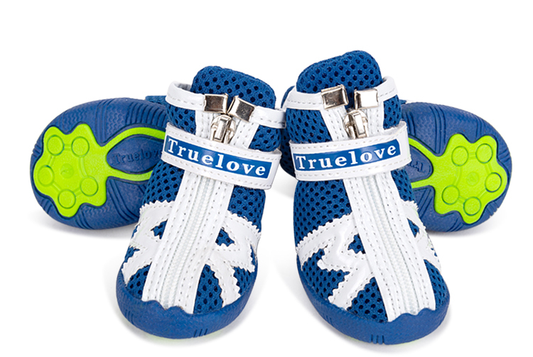 Truelove Breathable Mesh Pet Shoes for Comfort and Traction (TLS5911)