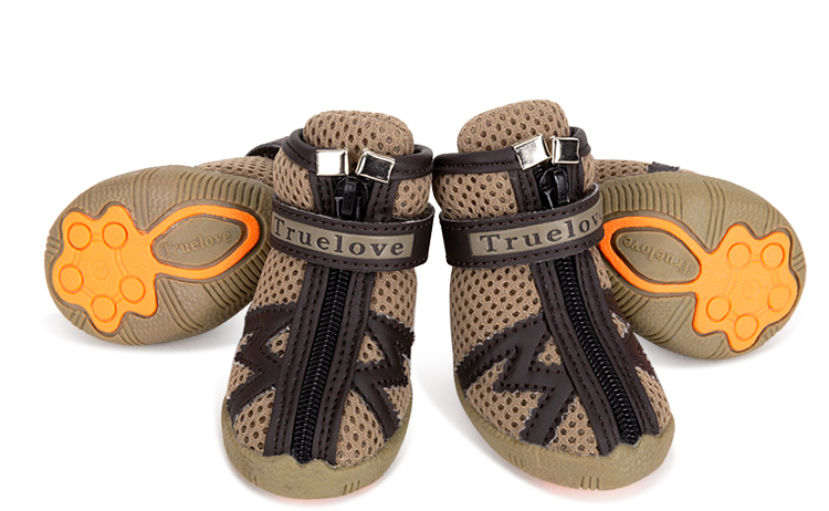 Truelove Breathable Mesh Pet Shoes for Comfort and Traction (TLS5911)