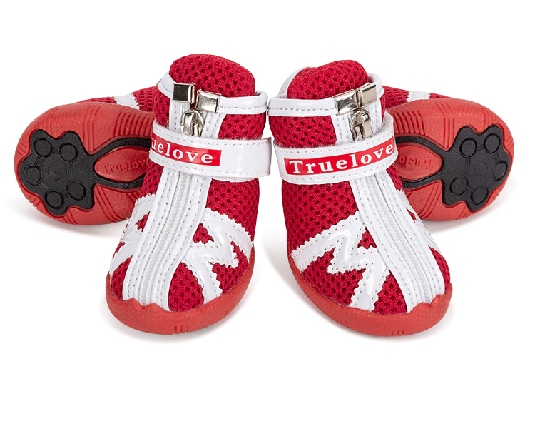 Truelove Breathable Mesh Pet Shoes for Comfort and Traction (TLS5911)