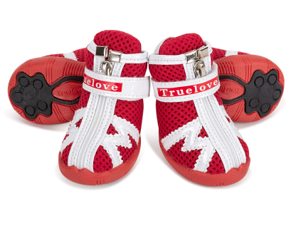 Truelove Breathable Mesh Pet Shoes for Comfort and Traction (TLS5911)