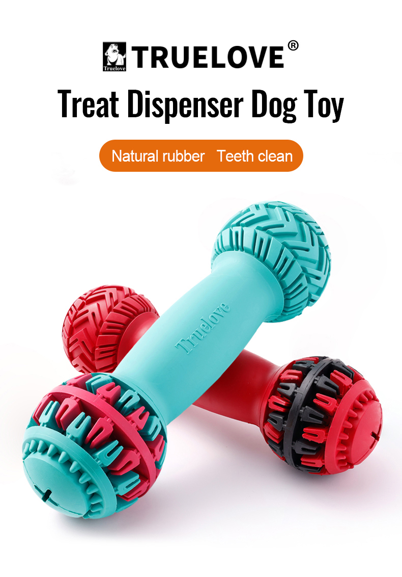 Truelove Engaging Play Non-Toxic Treat Dispenser with Rotating End (TLT2606)
