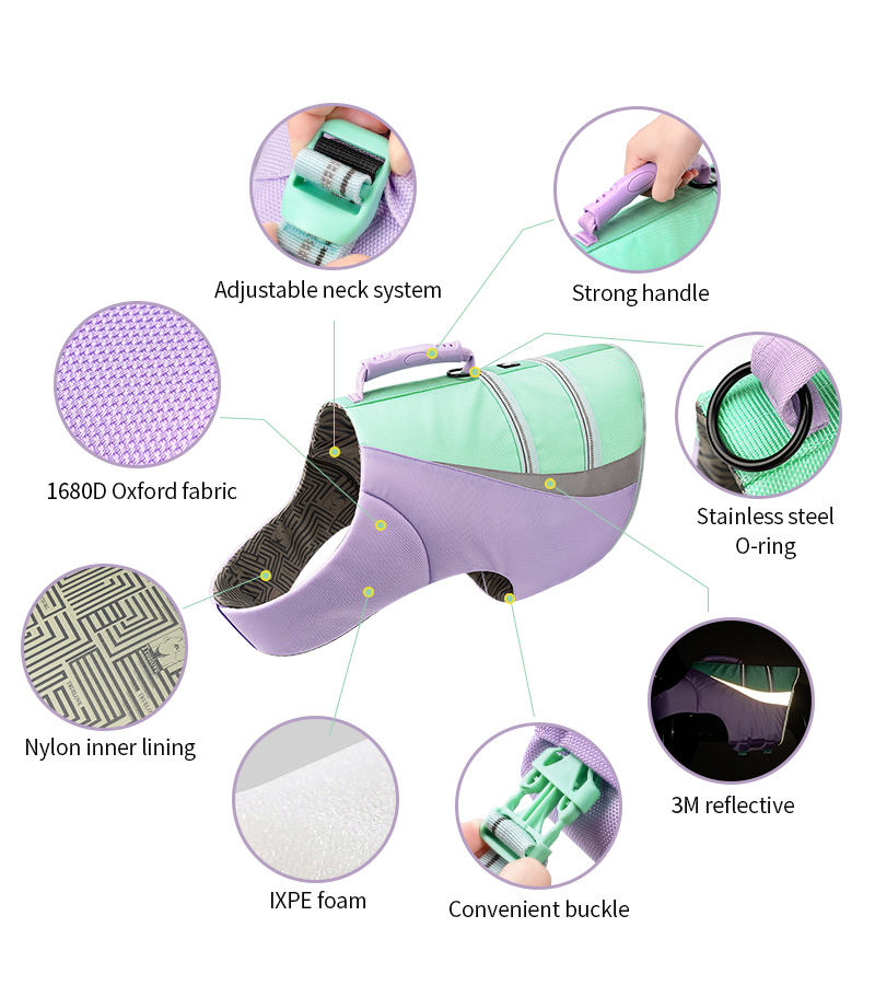 Truelove Outdoor Dog Life Jacket Stay Afloat in Style (TLY1951)