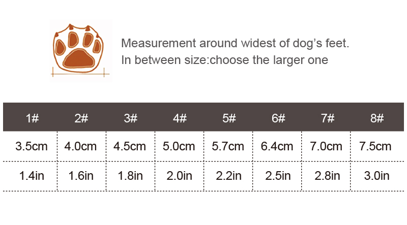 Truelove Anti-Slip Dog Shoe with Hook&Loop Design (TLS3961)