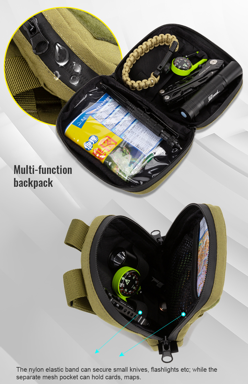 Winhyepet Tactical Military Backpack with reflective (YH1806)