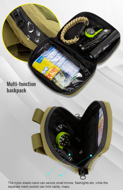 Winhyepet Tactical Military Backpack with reflective (YH1806)