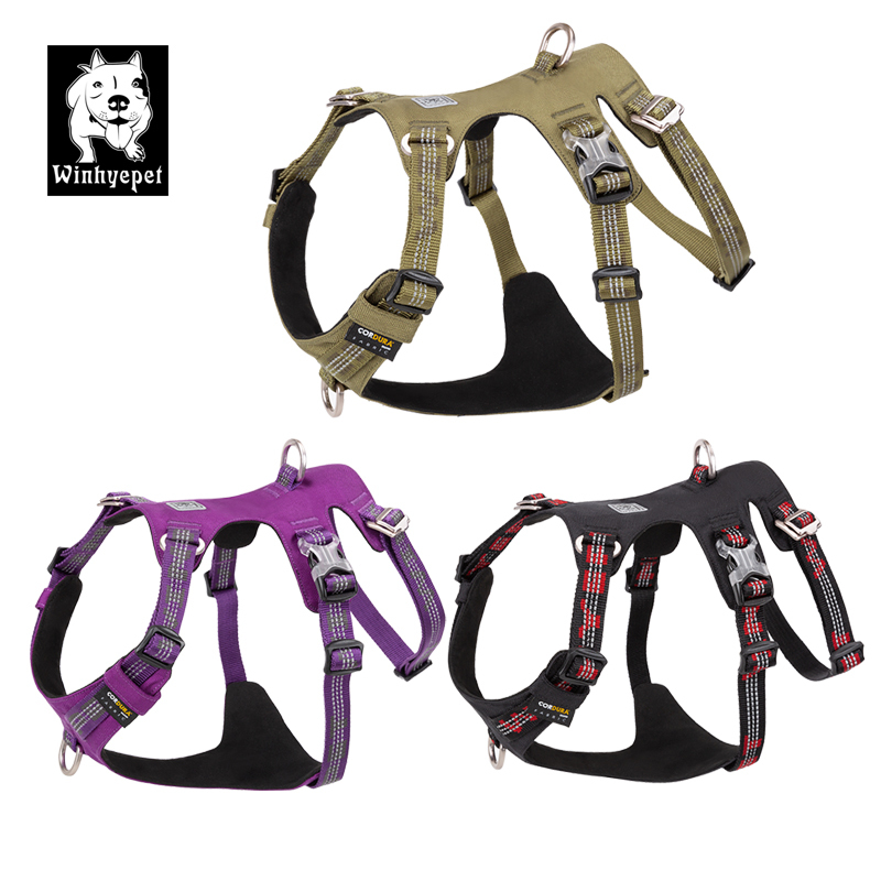 Winhyepet Double H Ultra-Light Safety Harness with reflective (YH1808)
