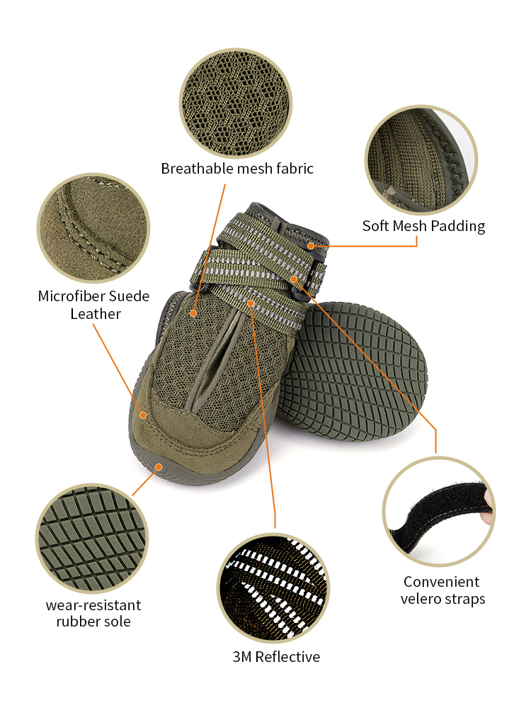 Winhyepet Explorer dog boots (YS1891)