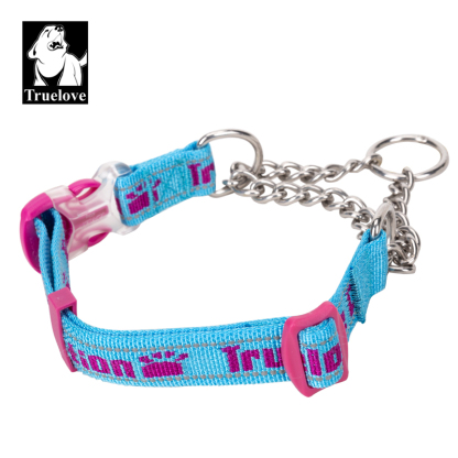 Truelove Dog Collar with Stainless Steel Chain (TLC5372)