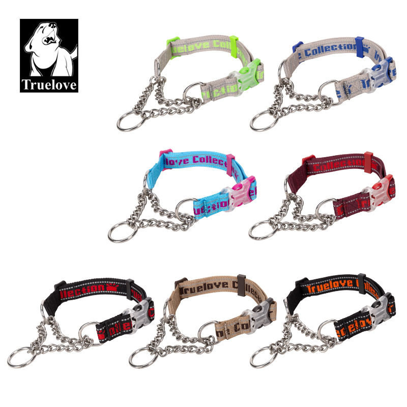 Truelove Dog Collar with Stainless Steel Chain (TLC5372)