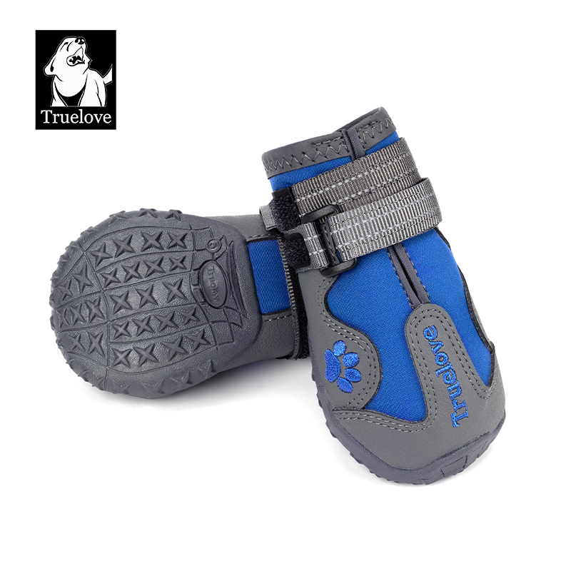 Truelove Anti-Slip Dog Shoe with Hook&Loop Design (TLS3961)