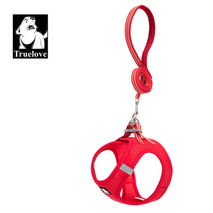 Truelove Nylon Solid Color Dog Harness Vest for Training Puppy Walking