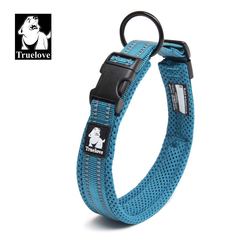 Truelove Lightweight Training Pet Collar with Adjustable Buckle Reflec