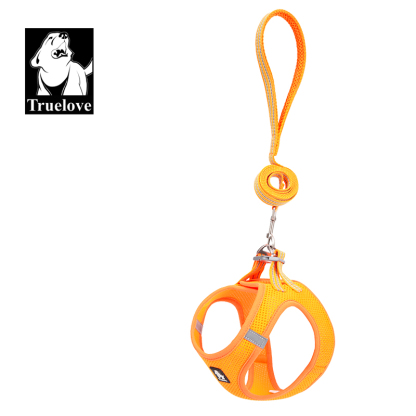 Truelove Nylon Solid Color Dog Harness Vest for Training Puppy Walking