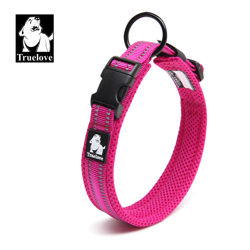 Truelove Lightweight Training Pet Collar with Adjustable Buckle Reflec