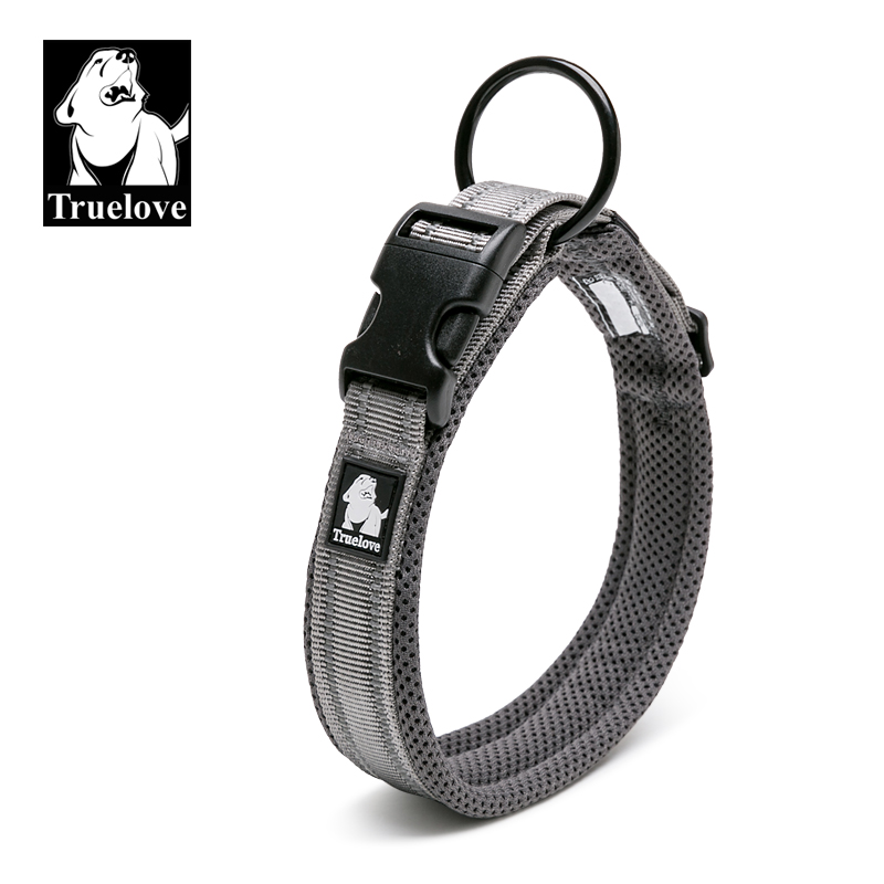 Truelove Lightweight Training Pet Collar with Adjustable Buckle Reflective Dog Tactical Collar (TLC5011)