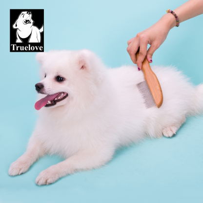 Truelove FurPerfection: Bamboo Crafted Brush with Ergonomic Comfort Handle (TLK22131)