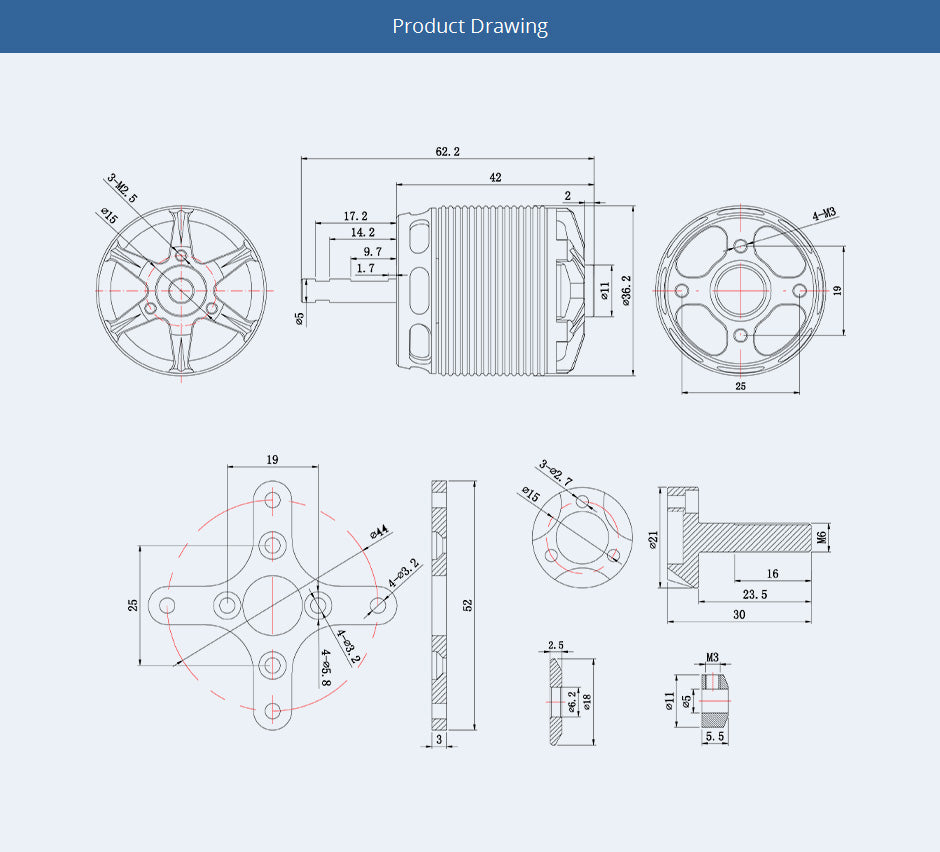 TMOTOR-Fixed-Wing-Brushless-Motor-AS2820