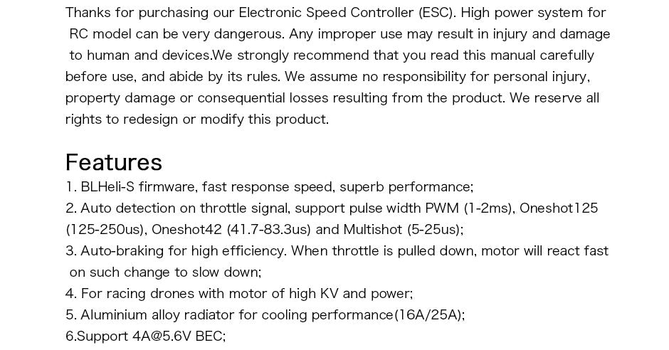 TMOTOR-Fixed-Wing-ESC-AM16A