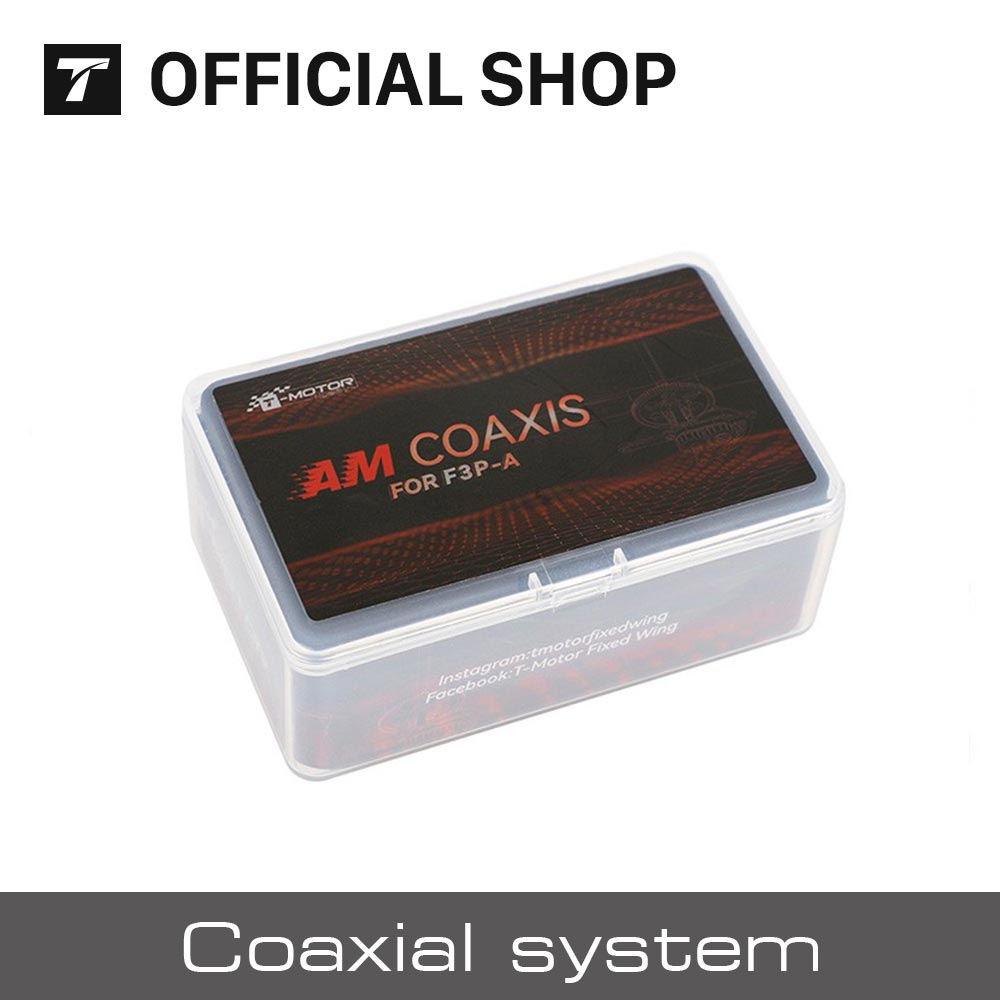 TMOTOR AM Coaxial(coaxial motor+AM06A ESC+ 17.5 Props(2pcs) thrust system(1S) with 17.5 inch props For F3P-T-Motor