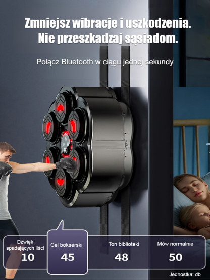 Inteligentny cel bokserski Bluetooth