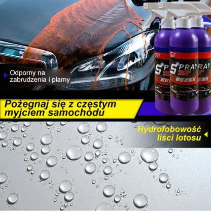 [Środek do powlekania samochodów] 30 razy większa moc czyszczenia, usuń plamy w 10 sekund!
