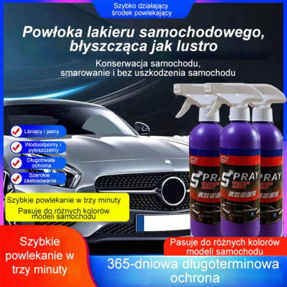 [Środek do powlekania samochodów] 30 razy większa moc czyszczenia, usuń plamy w 10 sekund!