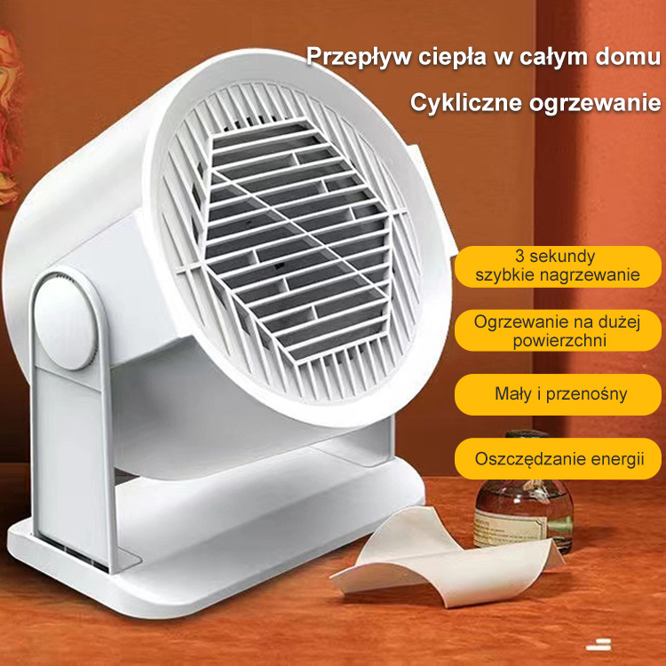 【Oszczędność energii i stała temperatura】Tylko jedna kilowatogodzina dziennie, ciche i wydajne ogrzewanie 🔇🔥