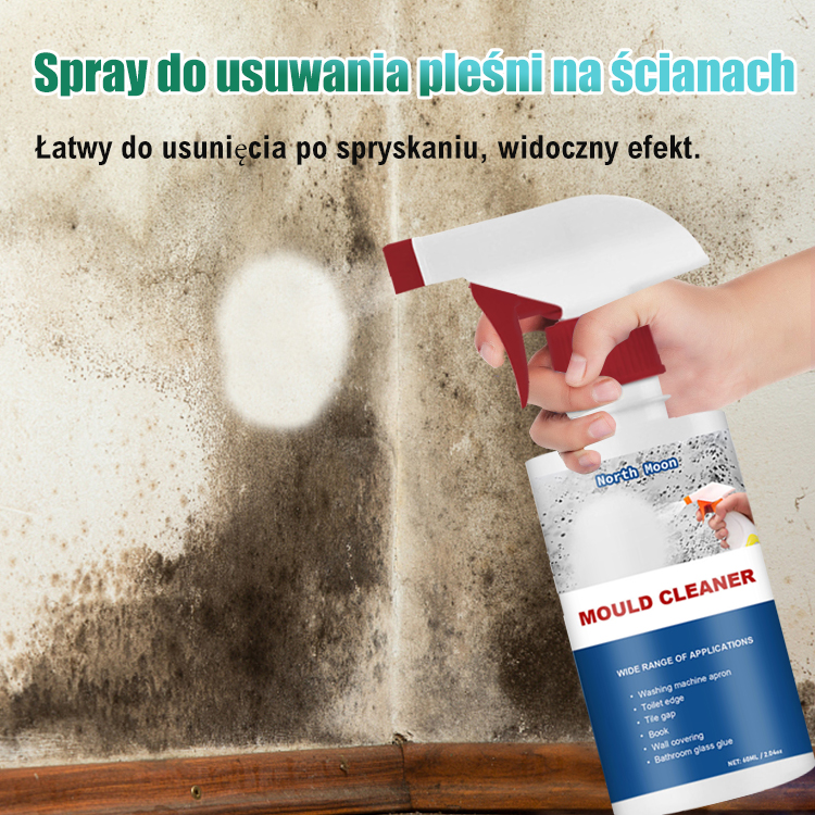 Spray do usuwania pleśni w gospodarstwie domowym