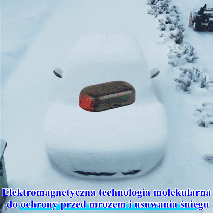 ❄️【Bez lodu i śniegu】 Urządzenie zapobiegające zamarzaniu 💧odmraża Twój samochód w 10 sekund, zapewniając jego wszechstronną ochronę 360 stopni.