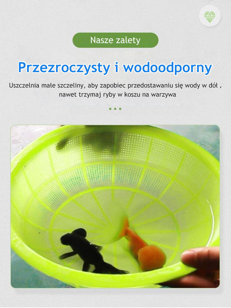 Przezroczysty wodoodporny klej do ryb