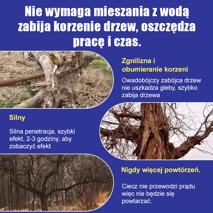 🍁【Polecany przez TVP1 Rolniczy】środek rekultywacyjny🍂Nie trzeba wycinać, oszczędzając siłę roboczą i zasoby materialne