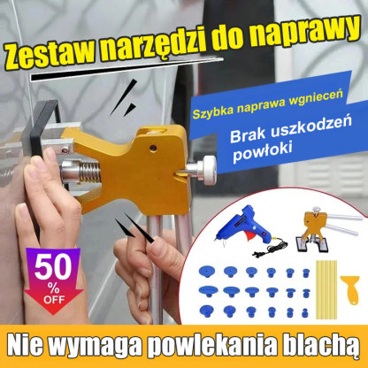 🚗【Warszawski Salon Samochodowy 2024】Najnowsza czarna technologia, zestaw do naprawy wgnieceń samochodowych