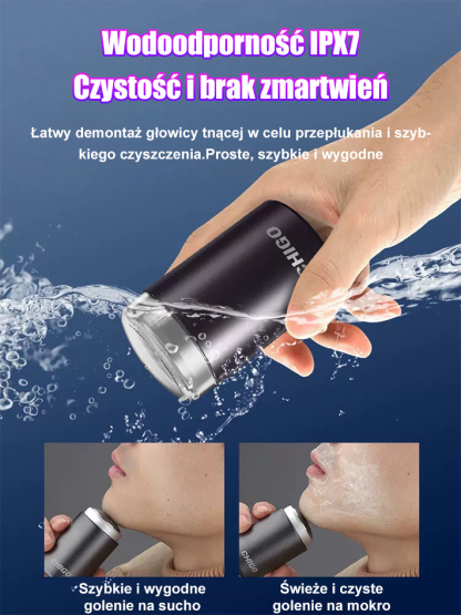 💦Nowa maszynka do golenia dla mężczyzn💥Nawet zarost tak twardy jak żelazny drut można łatwo usunąć, nie pozostawiając matowych śladów!