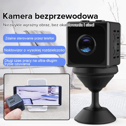 Super HD Bezprzewodowa Kamera Monitoringu Mini