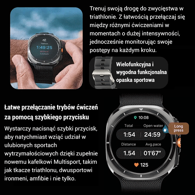 Nowy smartwatch do rozmów Bluetooth