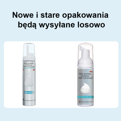5% najlepiej skoncentrowana pianka minoksydylowa, efekty widoczne w ciągu tygodnia, odzyskaj swoje piękne włosy! 🌟💁‍♂️💁‍♀️