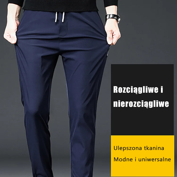 👖 【Wygodne i wszechstronne】 proste spodnie na co dzień