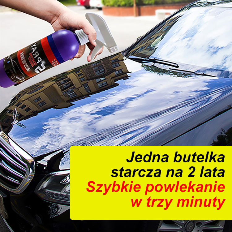 [Środek do powlekania samochodów] 30 razy większa moc czyszczenia, usuń plamy w 10 sekund!