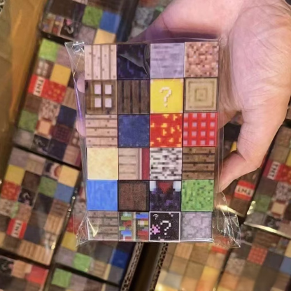 Zainspirowany „Minecraftem” 🌍Wielofunkcyjne magnetyczne klocki