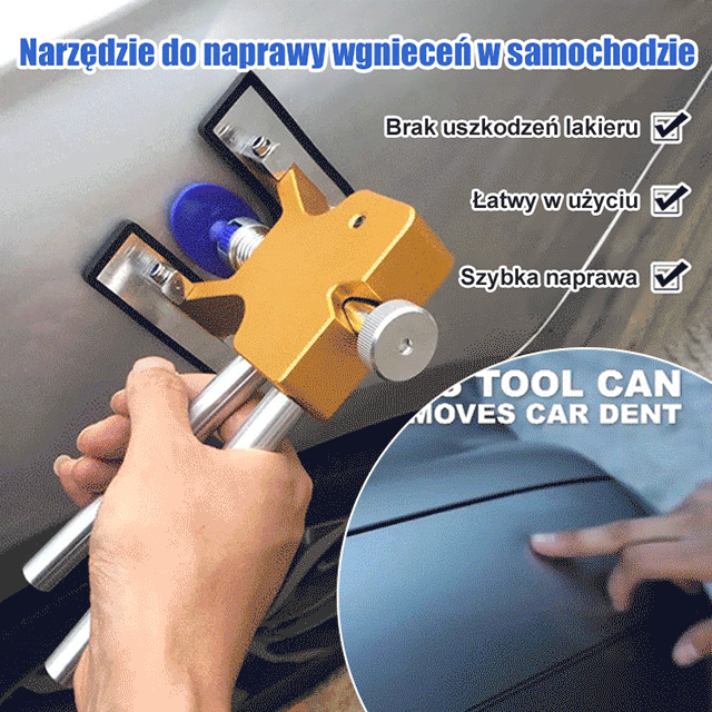 🚗【Warszawski Salon Samochodowy 2024】Najnowsza czarna technologia, zestaw do naprawy wgnieceń samochodowych