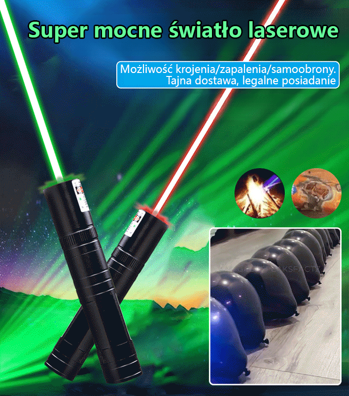 🔔Czerwone i zielone jednopunktowe światło lasera📣Narzędzie do samoobrony, skutecznie chroni życie i mienie wszystkich osób