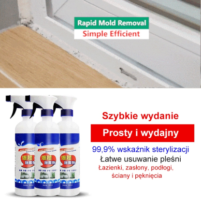💧Środek do usuwania pleśni na ścianach 📢Spryskaj raz, a za 10 lat nie będzie już pleśni