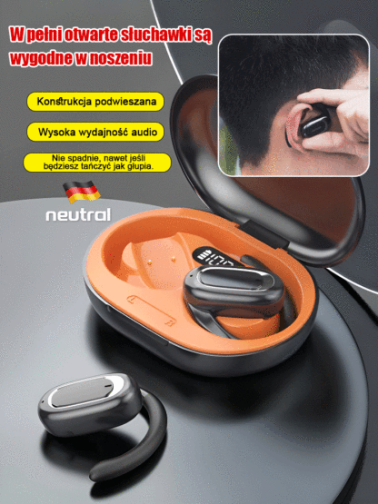 Otwarte stereo otwarte OWS -Bluetooth -earfones