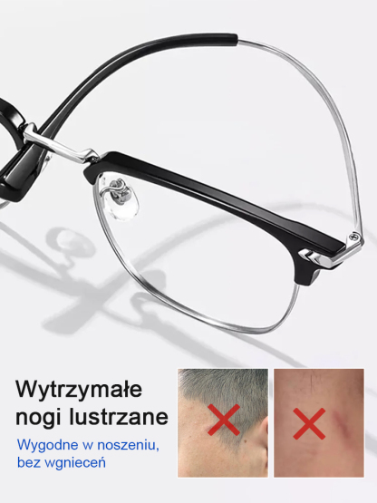 【Inteligentne okulary do czytania z dynamicznym zoomem】✨ Oprawki z ultra lekkiego tytanu, 🌈 automatyczna adaptacja koloru i polaryzacji.
